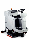 Cleantime CT110BT85 IPC Eagle Power Traction Drive Battery Powered Ride On Scrubber 384