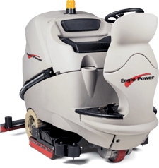 Cleantime CTR4030C/CT160BT75R Eagle Power 30" Cylindrical  Rider Scrubber 192