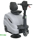IPC EAGLE TK512R 28" Battery Ride On Sweeper 430