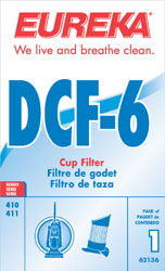 6213 Style DCF6 Dust Cup Filter 141