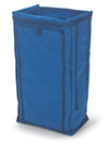 Blue Zipped Vinyl Waste Jacket 627918