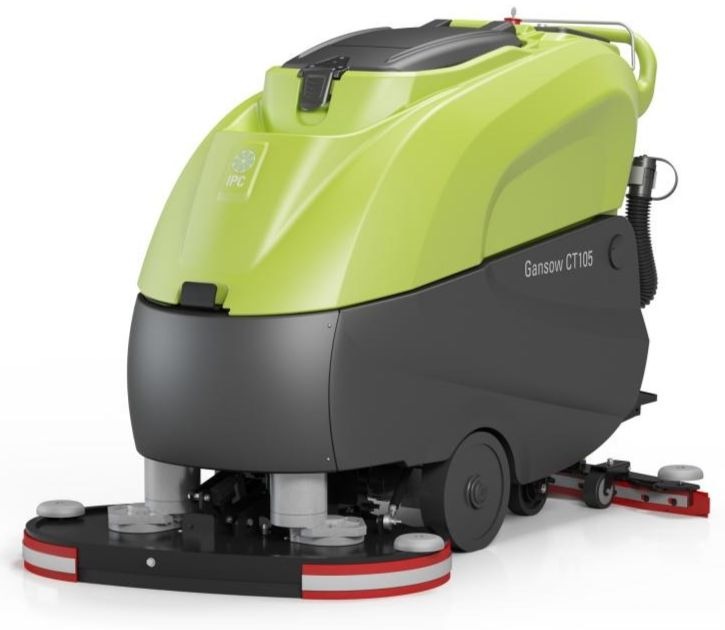 Cleantime CT100BT85 IPC Eagle Power Traction Drive Battery Powered 32" Automatic Scrubber 427