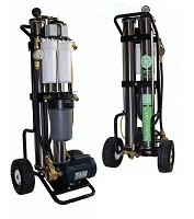 HydroCart-2X-SS IPC Eagle Ultra Pure Window Cleaning System with 2 Reverse Osmosis Membranes