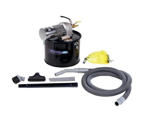 N051MC Guardair 5 Gallon Pneumatic Vacuum - M Venturi W 1¼" Vac Hose & Tools N051MC