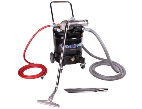 N201DC GuardAir 20 Gallon Pneumatic D VENTURI W 1½" Vac Hose & Tools   N201DC 