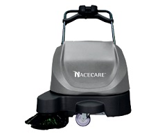NC 5 26" Battery Walk-Behind Sweeper with Vacuum System, Single Side Broom