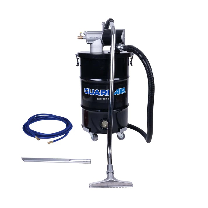 PQ30C150ATEX Guardair PowerQUAD 30 Gallon ATEX Vacuum Kit w/ 1.5" Inlet