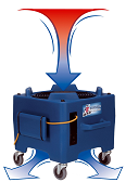 PDF6WRD Power-Flite F6 Downdraft Dryer/ Air Mover PDF6WRD 