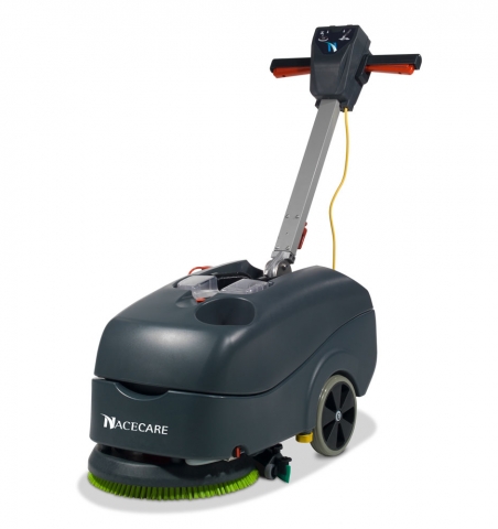 Electric Walk Behind Auto Floor Scrubber, 18 Cleaning Path