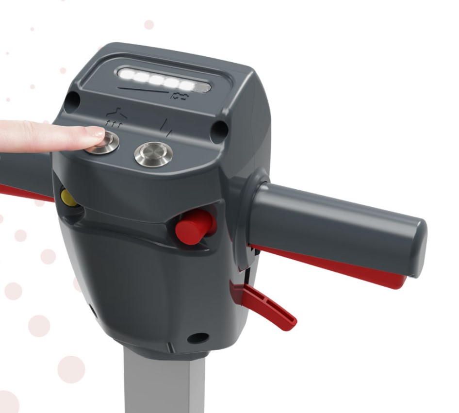 NUC 244NX NaceCare18 Inch Ultra Compact Upright Automatic Scrubber