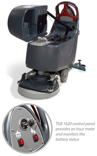 NaceCare TGB1120 Twintec Floor Scrubber 903748 battery