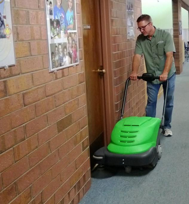 TK464E SmartVac Walk Behind Auto Sweeper - Buy Commercial Cleaning