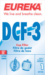 62136 Style DCF-3 Dust Cup Filter 137