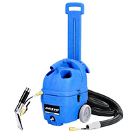 339MH-HT HEATED Bravo Spotter with 1500 Watt In-Tank Heater and Stainless Steel Upholstery Tool and 8‘ Hose Assembly