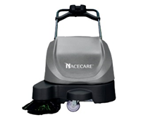 NC 5 26" Battery Walk-Behind Sweeper with Vacuum System, Single Side Broom