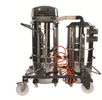 IPC Eagle Power S9Planet 200T Tandem Industrial Vacuum Cleaner. S9Planet 200T