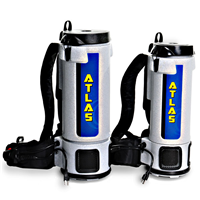601TV EDIC Atlas 6-QT Backpack Vacuum With Standard Tool Kit 601TV 