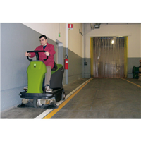 TK1050E Genius IPC Eagle 44" Rider Vacuum Sweeper Battery Powered