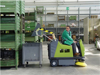 Genius TK1404 IPC Eagle HYBRID 58" Dual Power Unleaded Gas / Battery Powered Vacuum Sweeper