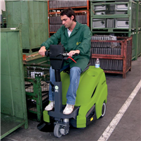512R IPC Eagle 28" Battery Ride On Sweeper
