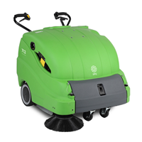 712ET IPC Eagle Power, 36" Walk Behind Sweeper, Battery Powered