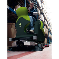 CT160BT75R-SB IPC Eagle Power, 30" Cylindrical  Rider Scrubber with side Brushes/Brooms, Scrub and Sweep in One Pass