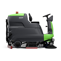 CT231BT100R IPC Eagle, 40" Ride-on Auto Sweeper and Scrubber