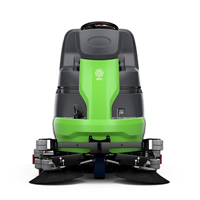 CT231BT100R IPC Eagle, 40" Ride-on Auto Sweeper and Scrubber