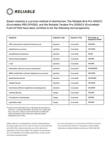 Brio Pro 1000CC/1000CT STEAM CLEANING SYSTEM