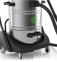 GS278-H IPC Eagle, 20 Gallon Chrome Steel Tank, Dual-Motors System, Industrial Dry Vacuum, Tip & Pour, HEPA Critical Filtration.*