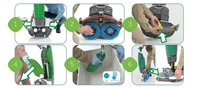 MXL4B46 IPC Eagle Clean I-mop XL 18" Compact Automatic Scrubber