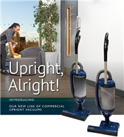 N12 12" Dual Motor Upright Vacuum