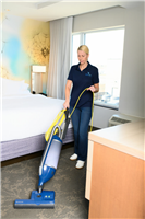 N15S 15" Dual Motor Upright Vacuum with Swivel Neck