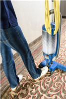 N15S 15" Dual Motor Upright Vacuum with Swivel Neck