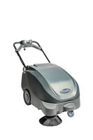 NC 5 26" Battery Walk-Behind Sweeper with Vacuum System, Single Side Broom
