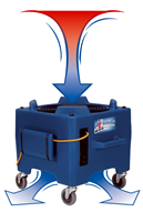 PDF6WRD Power-Flite F6 Downdraft Dryer/ Air Mover