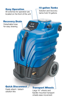 PFX1080 Powr-Flite 10 Gallon Carpet Cleaner Extractor