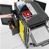 PM-20S Pro-Matic System Nacecare Janitorial Cart