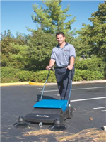PS320 Powr-Flite 32" Manual Push Sweeper