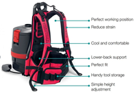RSV 150 NaceCare backpack vacuum features