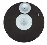 19" Economy Sanding Pad Driver With Riser and UP2P Clutch Plate