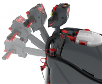 20" Cordless Walk Behind Scrubber TBL 1120 Nacecare