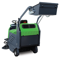 TK1280E IPC Eagle 48" Ride On Sweeper Battery Powered