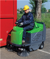 TK1280E IPC Eagle 48" Ride On Sweeper Battery Powered