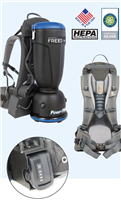 CPF6S 6 qt. Comfort Pro FREEDOM Battery Backpack Vacuum With STANDARD Tool Kit