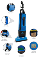 HD14 NaceCare 14" Dual Motor Upright Vacuum