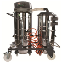 IPC Eagle Power S9PLANET200T Tandem Industrial Vacuum Cleaner.