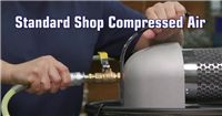 N552BC GuardAir 55 Gallon Pneumatic Dual Venturi W 2" Vac Hose & Tools 