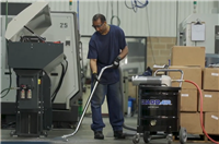 N552BC GuardAir 55 Gallon Pneumatic Dual Venturi W 2" Vac Hose & Tools 