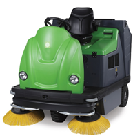 Genius TK1404 IPC Eagle HYBRID 58" Dual Power Unleaded Gas / Battery Powered Vacuum Sweeper